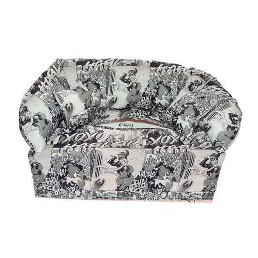 Überzug für Taschentücherboxen als Sofa dargestellt. Comic - SofaBox36 - Überzüge für Taschentücherboxen als Sofa