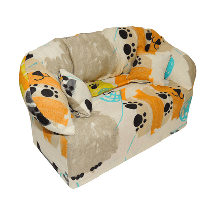 Überzug für Taschentücherboxen als Sofa dargestellt. Katzen - SofaBox36 - Überzüge für Taschentücherboxen als Sofa