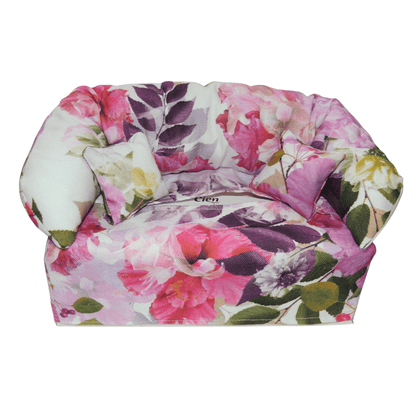 Überzug für Taschentücherboxen als Sofa dargestellt. Pflanzen - SofaBox36 - Überzüge für Taschentücherboxen als Sofa