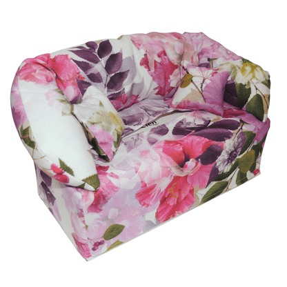 Überzug für Taschentücherboxen als Sofa dargestellt. Pflanzen - SofaBox36 - Überzüge für Taschentücherboxen als Sofa